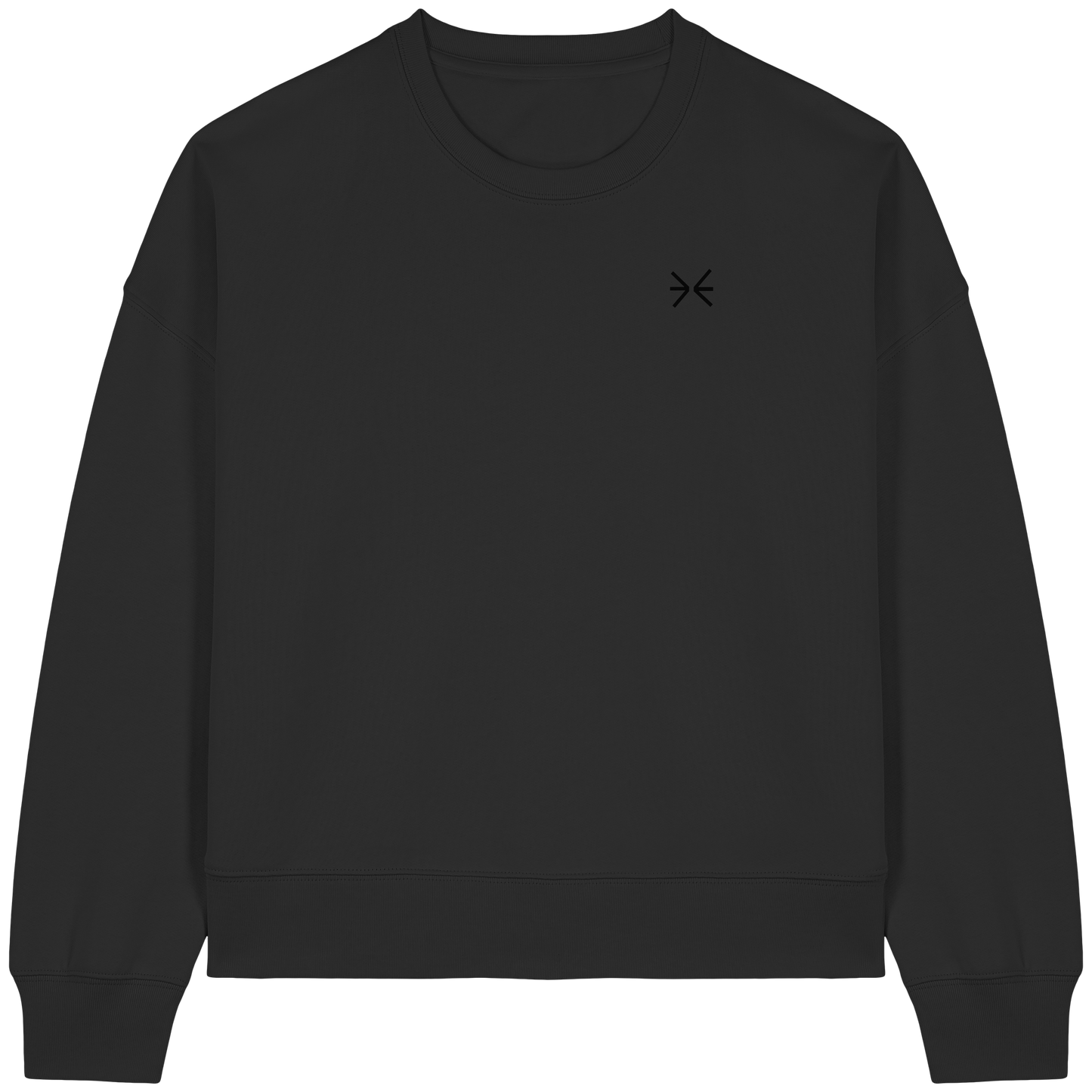 Grece Rich - Womens Organic Boxcut Sweatshirt