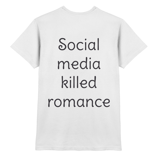 Grece-Premium Social media killed romance shirt
