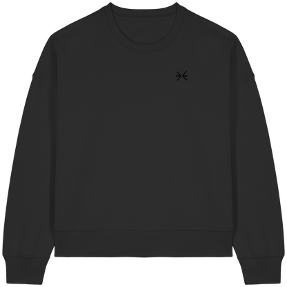 Grece Rich - Womens Organic Boxcut Sweatshirt