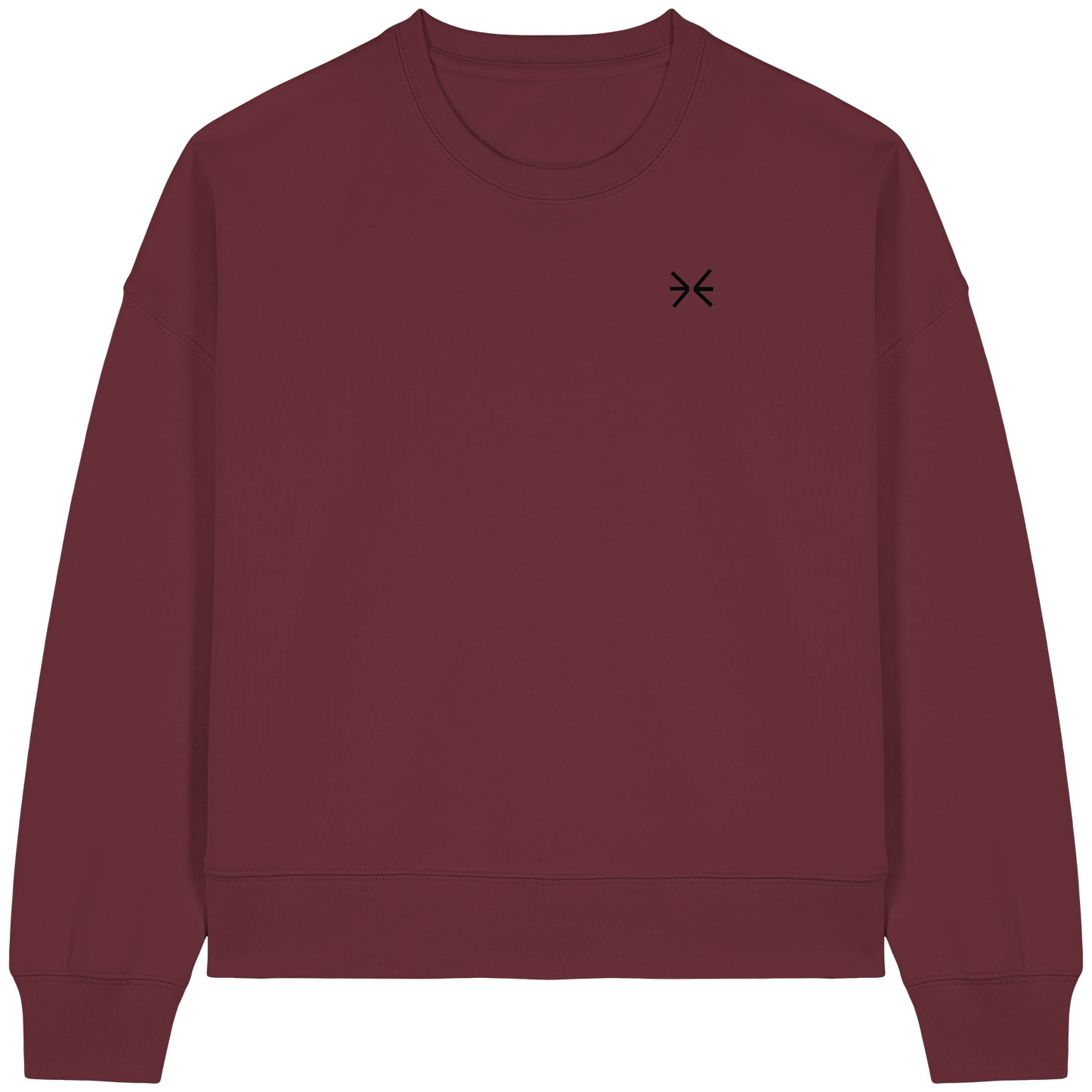 Grece Rich - Womens Organic Boxcut Sweatshirt