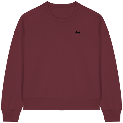 Grece Rich - Womens Organic Boxcut Sweatshirt