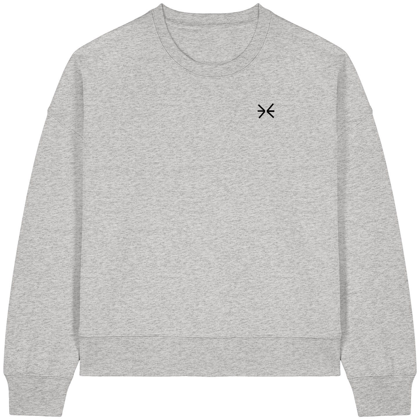 Grece Rich - Womens Organic Boxcut Sweatshirt