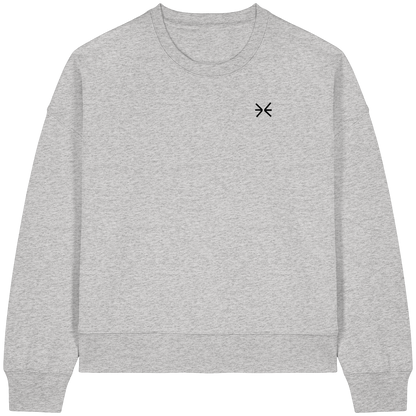 Grece Rich - Womens Organic Boxcut Sweatshirt